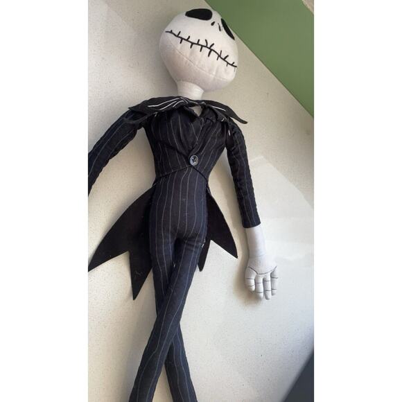 Disney Tim Burton's Nightmare Before Christmas 28" Plush Jack Skellington - Picture 3 of 6